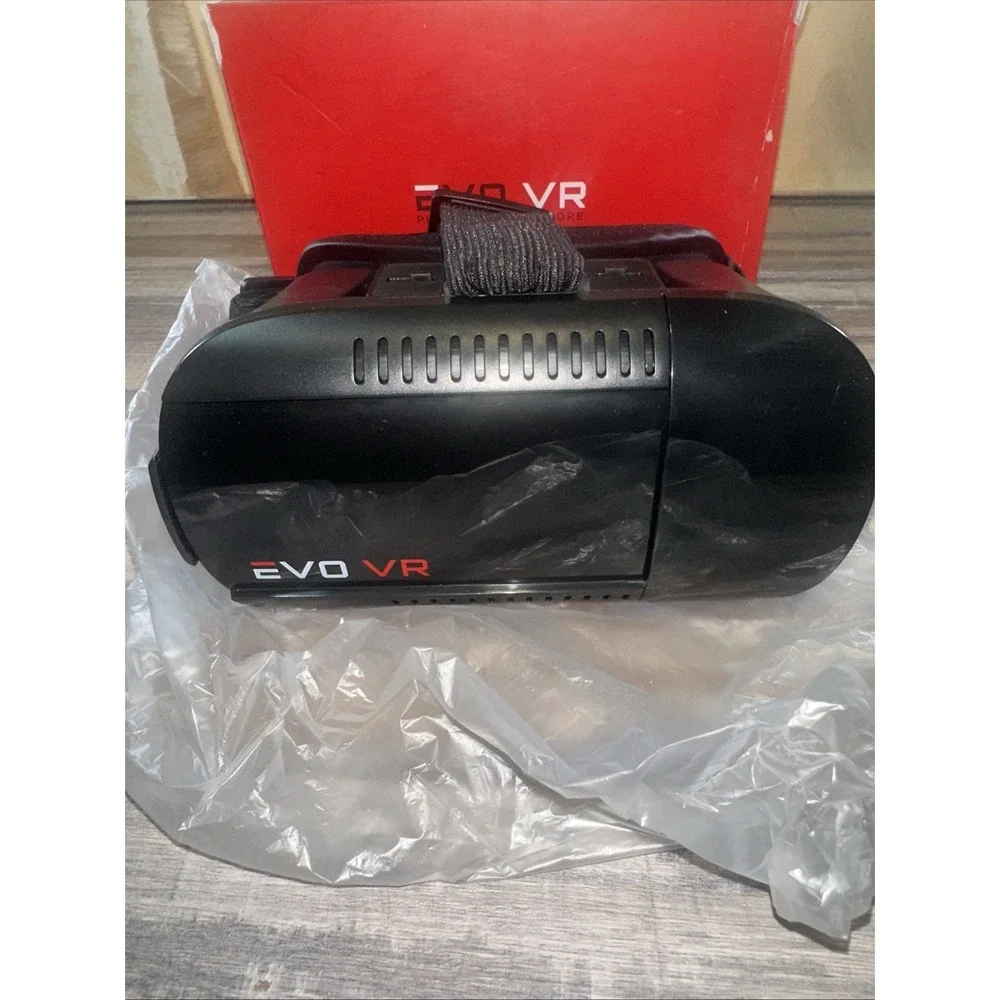 EVO VR Virtual Reality Headset for Smart Phone with Box Tested Working